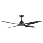 CEILING FAN, 52in DC ABS BLADE RONDO BLACK