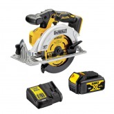 DEWALT 18V XR Brushless 165mm Compact Circular Saw Kit